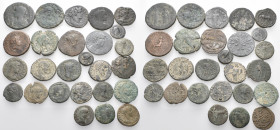ROMAN PROVINCIAL. Circa 2nd-3rd Century. (Bronze, 155.00 g). A lot of Twenty-Six (26) Roman Provincial coins, predominantly from Asia Minor. Mostly go...