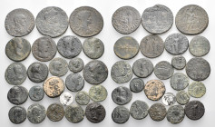 ROMAN PROVINCIAL. Circa 2nd-3rd century. (Silver/Bronze, 191 g). A lot of Twenty-Four (24) Roman Provincial solver (1) and bronze (23) coins from Asia...