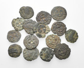 EARLY MEDIEVAL & ISLAMIC. Circa 4th-7th centuries. (Silver/Bronze, 12.10 g). A lot of Fifteen (15) Axumite bronze/copper (15) issues, including coins ...