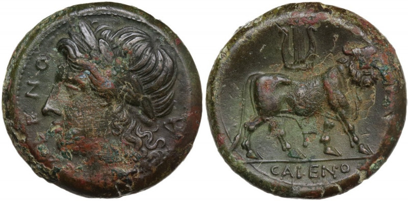 Greek Italy. Samnium, Southern Latium and Northern Campania, Cales. AE 20.5 mm, ...