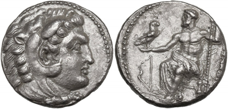 Greek Asia. Cyprus, Salamis. Nikokreon (c. 331-310 BC). AR Tetradrachm. In the n...