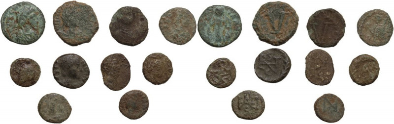 Barbaric, Migration Period and Byzantine. Multiple lot of ten (10) unclassified ...