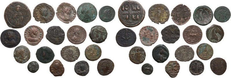 Miscellaneous from ancient world. Multiple lot of eighteen (18) BI/AE unclassifi...