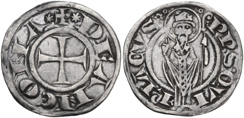 Ancona. Repubblica Autonoma (Sec. XII-XV). Grosso agontano. CNI 1/28; Dubbini-Ma...