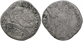 Bologna. Innocenzo XI (1676-1689). Muraiola. CNI 87; M. 234; Berm. 2144. MI. 1.41 g. 18.50 mm. qBB/BB.