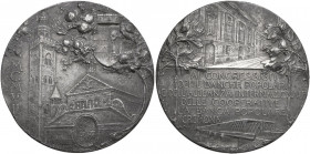 Cremona. Medaglia premio 1907 conferita ai congressisti delle banche popolari e delle cooperative. MB. 74.80 g. 59.00 mm. BB+.