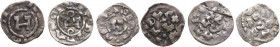 Lucca. Ottone I di Sassonia (951-973). Denaro. In aggiunta al lotto, due (2) denari di probabile attribuzione ad Enrico III, IV o V di Franconia. CNI ...