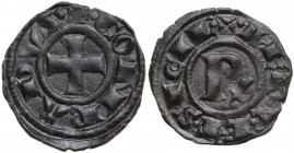 Messina. Corrado I (1250-1254). Denaro. Sp. 153; Travaini 1995 50; D'Andrea 200. MI. 0.82 g. 15.50 mm. Bel BB.