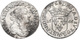 Tassarolo. Livia Centurioni Oltremarini (1616-1688), moglie di Filippo Spinola. Luigino 1666. CNI 3/4 e 6/10; MIR (Piem. Sard. Lig. Cors.) 995; Camm. ...