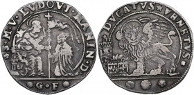 Venezia. Ludovico Manin (1789-1797). Ducato sigla G F (Giacomo Foscarini massaro dal 1788). CNI 28/29; Paol. 28. AG. 22.33 g. 37.00 mm. BB.