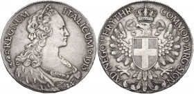 Colonia Eritrea. Vittorio Emanuele III (1900-1943). Tallero 1918. Pag. 956 var; MIR (Savoia) 1173a. AG. 28.05 g. 40.00 mm. R. Senza nome dell'incisore...