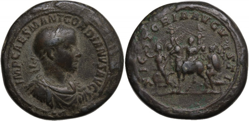 Gordiano III (238-244). Medaglia s.d. D/ IMP CAES M ANT GORDIANVS AVG. Busto lau...