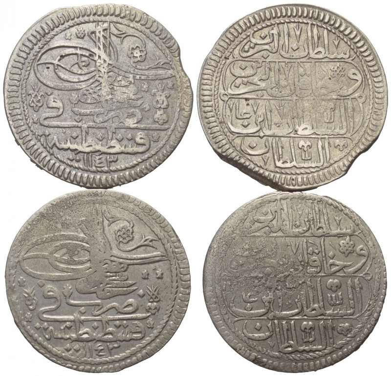 Islam - Lots.


Osmanen.
Mahmud I. (1143 1168 H. / 1730 - 1757).

Lot (2 S...