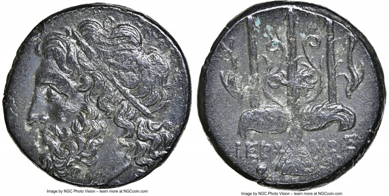 SICILY. Syracuse. Hieron II (ca. 275-215 BC). AE litra (19mm, 4h). NGC Choice XF...