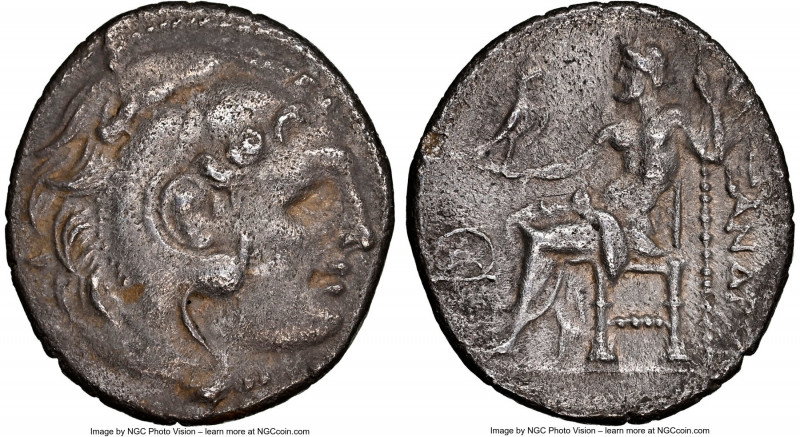 MACEDONIAN KINGDOM. Alexander III the Great (336-323 BC). AR drachm (18mm, 3.94 ...