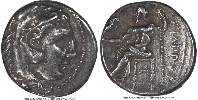 MACEDONIAN KINGDOM. Philip III Arrhidaeus (323-317 BC). AR drachm (17mm, 8h). NG...