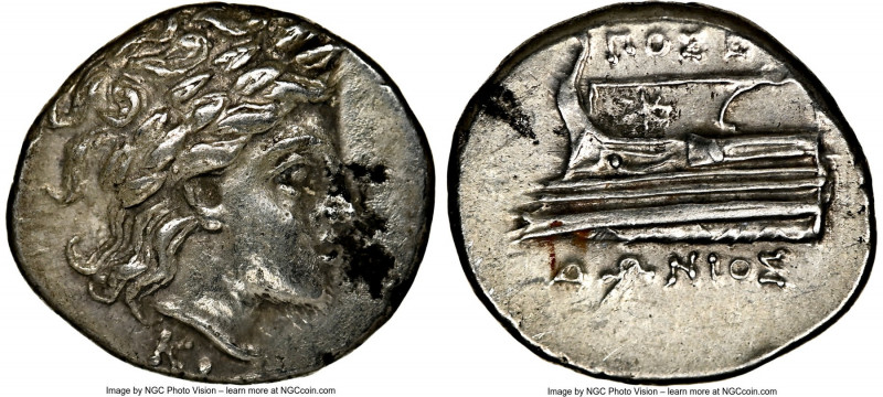 BITHYNIA. Cius. Ca. 350-300 BC. AR hemidrachm (15mm, 12h). NGC XF, brushed. Pose...