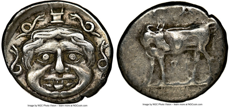 MYSIA. Parium. Ca. 4th century BC. AR hemidrachm (14mm, 5h). NGC Choice VF. Head...