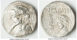 ELYMAIS KINGDOM. Kamnaskires V (ca. 54-32 BC). BI tetradrachm (24mm, 15.55 gm, 12h). VF. Seleucia ad Hedyphon. Diademed, draped bust of Kamnaskires V ...
