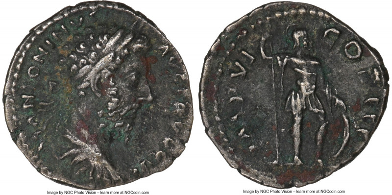 ANCIENT LOTS. Roman Imperial. Marcus Aurelius (AD 161-180). Lot of five (5) AR d...