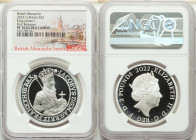 Elizabeth II silver Proof "King James I" 2 Pounds (1 oz) 2022 PR70 Ultra Cameo NGC, KM-Unl. Mintage: 1260. British Monarch Series. First releases. Com...