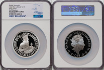 Elizabeth II silver Proof "King James I" 10 Pounds (5 oz) 2022 PR70 Ultra Cameo NGC, KM-Unl., S-Unl. British Monarchs series. First Releases. Limited ...