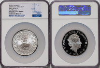 Elizabeth II silver Proof "King Henry VII" 10 Pounds (5 oz) 2022 PR70 Ultra Cameo NGC, KM-Unl. Mintage: 281. British Monarchs series. First releases. ...