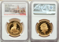 Elizabeth II gold Proof "King James I" 100 Pounds (1 oz) 2022 PR70 Ultra Cameo NGC, KM-Unl. Graded Presentation Mintage: 500. British Monarchs series....
