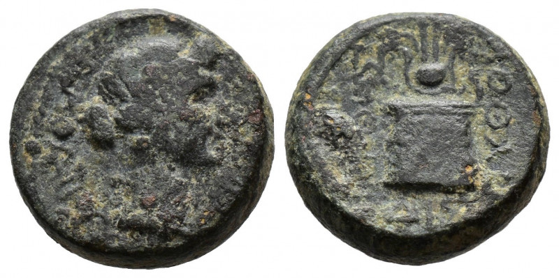 (Bronze.4.23g 15mm) Phrygia, Laodicea ad Lycum. Pseudo-autonomous. Time of Tiber...