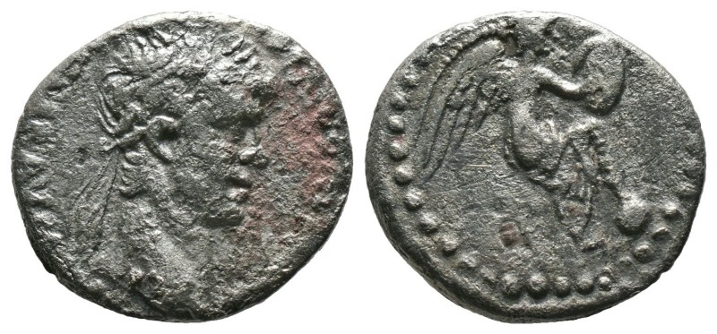 (Silver, 1.45g 15mm) CAPPADOCIA, Caesaraea-Eusebia. Nero, 54-68. Hemidrachm
Lau...