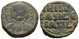 (Bronze. 7.80g 23mm) 4-13 century AD