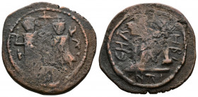 (Bronze. 8.10g 28mm) 4-13 century AD