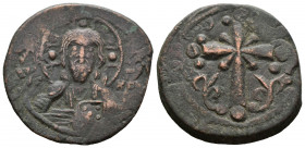 (Bronze. 4.75g 25mm) 4-13 century AD