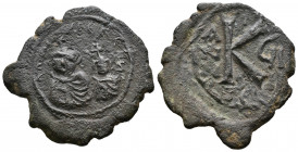 (Bronze. 6.38g 26mm) 4-13 century AD