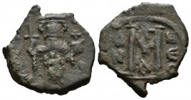 (Bronze. 3.24g 20mm) 4-13 century AD