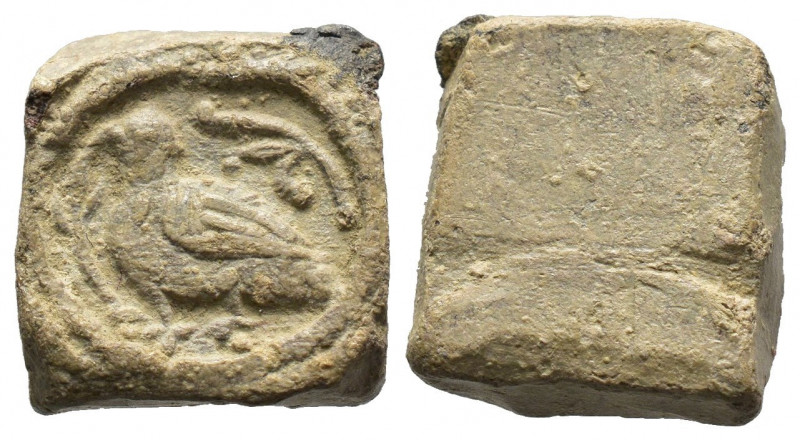 (Lead, 4.31g 12mm)Byzantine Seal circa 7-12 century AD