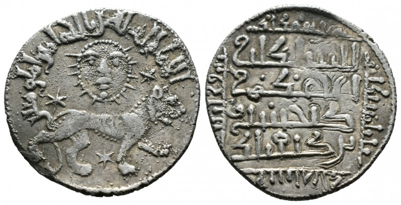 (Silver, 2.85g 22mm) SELJUQ of RUM.kaykhusraw II (1211-1220) Siwas