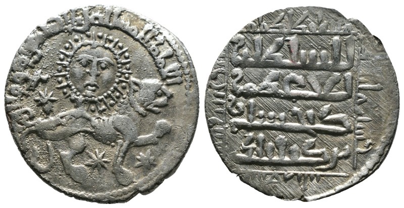 (Silver, 2.91g 21mm) SELJUQ of RUM.kaykhusraw II (1211-1220) Siwas