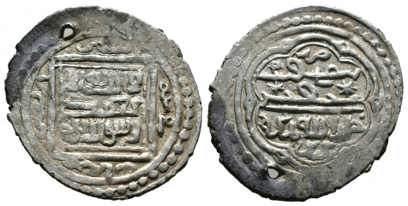 (Silver, 1.78g 20mm) Islamic coin circa 6-13 century AD