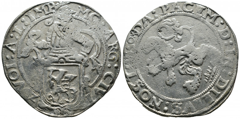 (Silver. 26.32g 42mm) 15-18 century AD