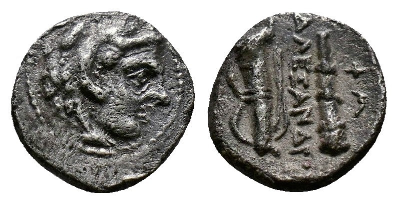 (Silver.0.33g 8mm) Kings of Macedon. Babylon. Alexander III "the Great" 336-323 ...