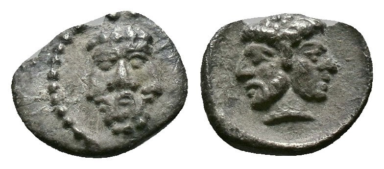 (Silver. 0.17g 8mm) CLICIA, Uncertain (Tarsos?). Circa 400-380 BC. Obol
Janifor...