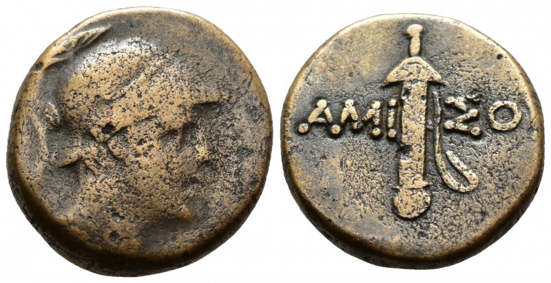 (Bronze.7.60g 20mm) )PONTOS Amisos. Time of Mithradates VI Eupator, circa 85-65 ...