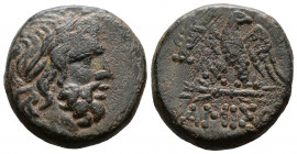 (Bronze.7.18g 19mm) Pontos, Amisos Circa 95-70 BC. AE