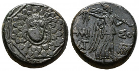 (Bronze.7.93g 20mm) Pontos. Amisos. Time of Mithradates VI Eupator 120-63 BC.
