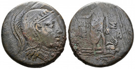 (Bronze.19.69g 29mm) Pontos. Amisos. Time of Mithradates VI Eupator 120-63 BC.