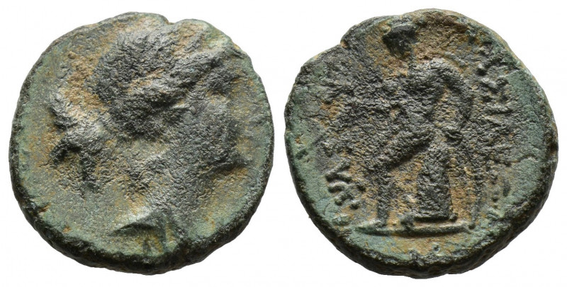 (Bronze.3.08g. 16mm) SELEUKID KINGDOM, Antioch, Seleukos III Keraunos (Circa 226...