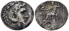 KINGS of MACEDON. Alexander III The Great.(336-323 BC). Phaselis.Tetradrachm.

Obv : Head of Herakles right, wearing lion skin.

Rev : AΛΕΞΑΝΔΡΟΥ.
Zeu...