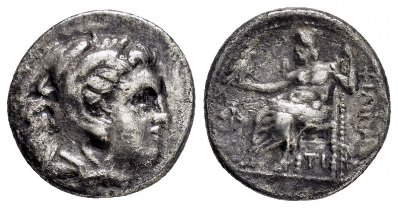 KINGS of MACEDON. Alexander III The Great.(336-323 BC).Sardes.Drachm. 

Obv : He...