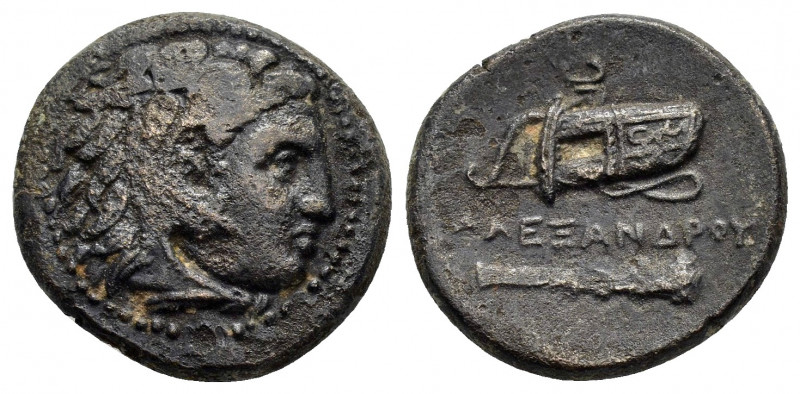 KINGS of MACEDON. Alexander III The Great.(336-323 BC). Uncertain Macedon. Ae. 
...